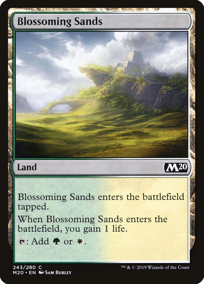 Blossoming Sands [Core Set 2020] | Clutch Gaming