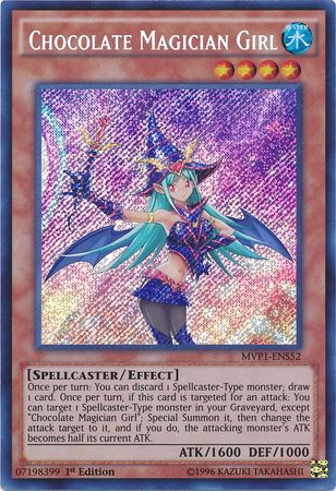 Chocolate Magician Girl [MVP1-ENS52] Secret Rare | Clutch Gaming