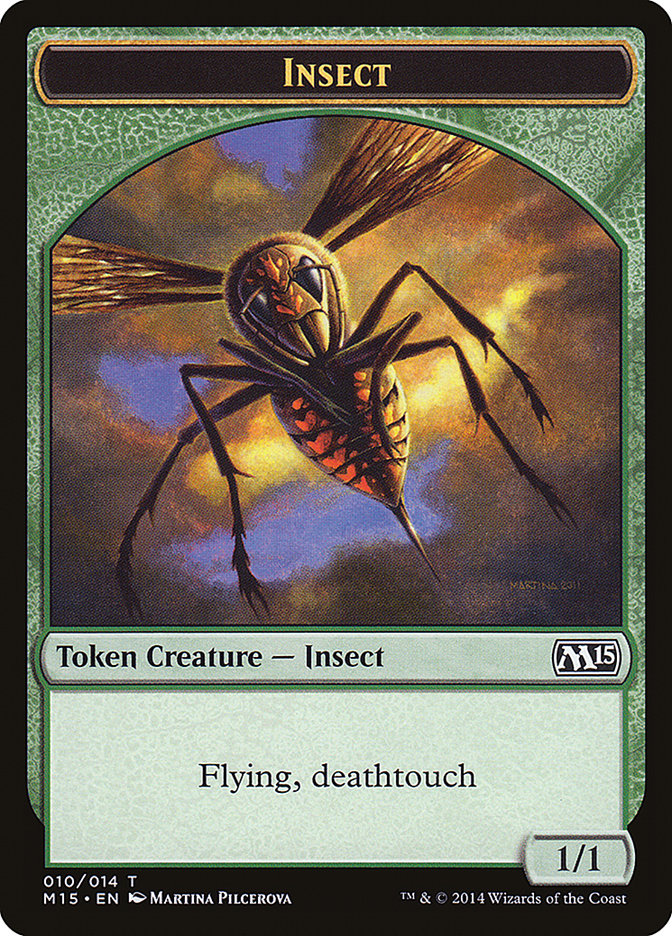 Insect Token [Magic 2015 Tokens] | Clutch Gaming