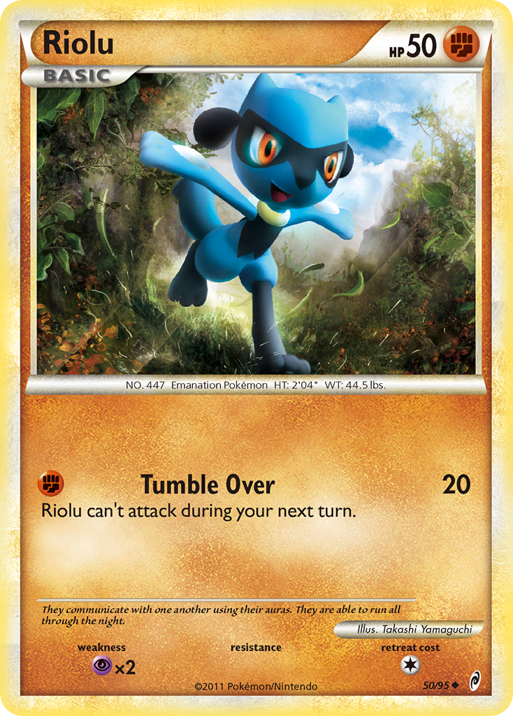 Riolu (50/95) [HeartGold & SoulSilver: Call of Legends] | Clutch Gaming