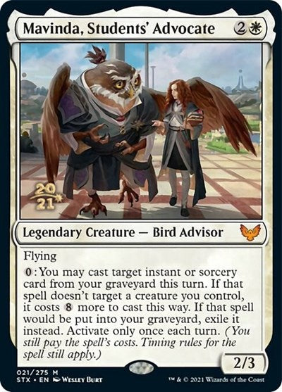 Mavinda, Students' Advocate [Strixhaven: School of Mages Prerelease Promos] | Clutch Gaming