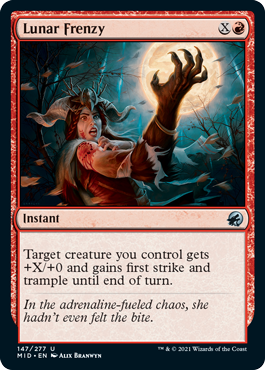 Lunar Frenzy [Innistrad: Midnight Hunt] | Clutch Gaming