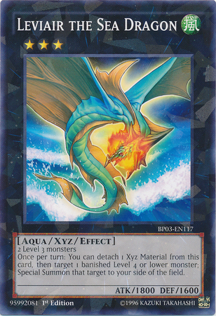 Leviair the Sea Dragon [BP03-EN117] Shatterfoil Rare | Clutch Gaming