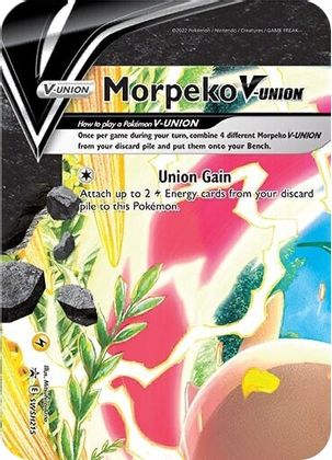 Morpeko V-UNION (SWSH215) [Sword & Shield: Black Star Promos] | Clutch Gaming