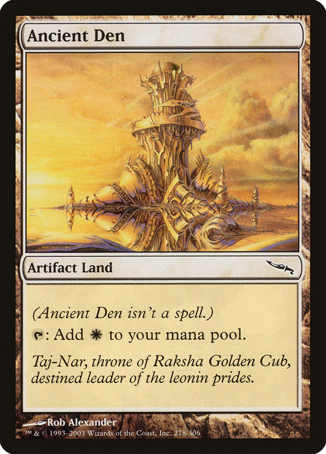 Ancient Den [Mirrodin] | Clutch Gaming