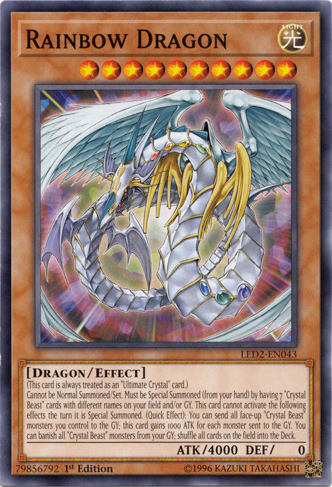 Rainbow Dragon [LED2-EN043] Common | Clutch Gaming