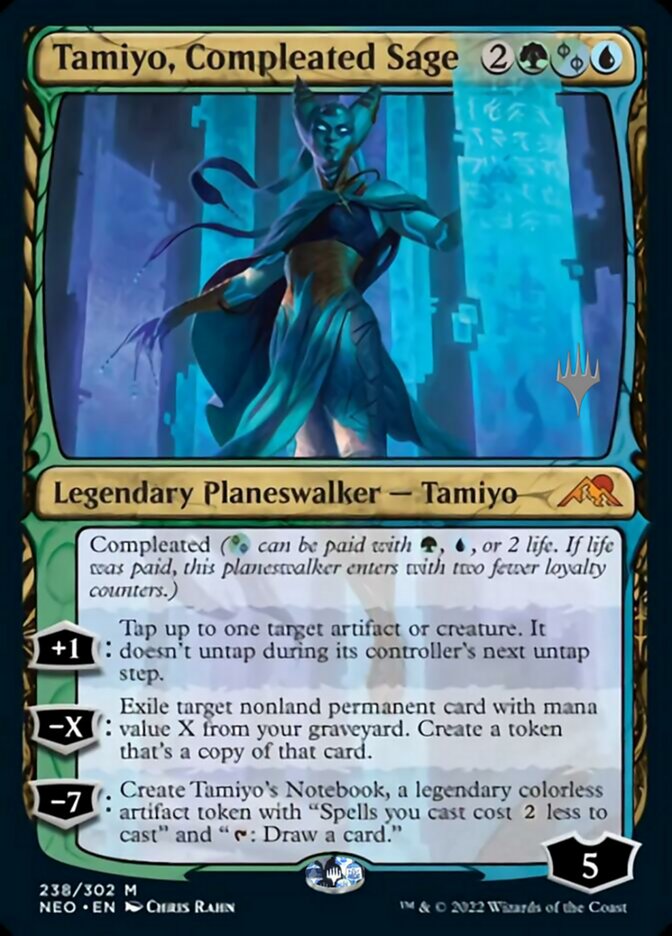 Tamiyo, Compleated Sage (Promo Pack) [Kamigawa: Neon Dynasty Promos] | Clutch Gaming