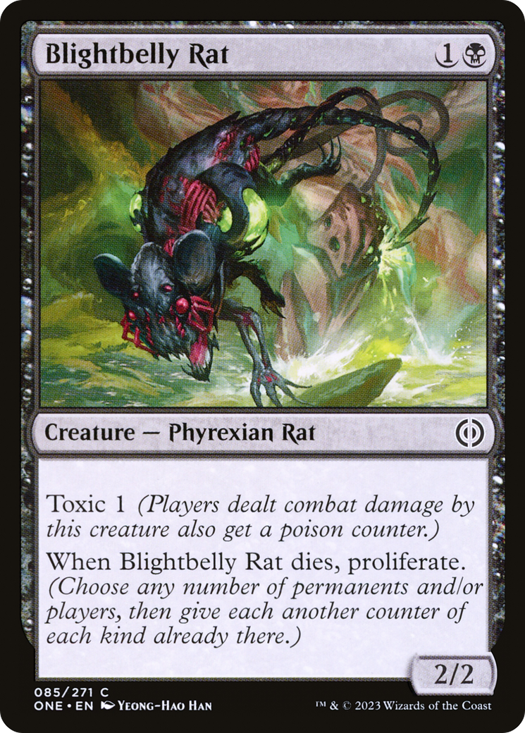 Blightbelly Rat [Phyrexia: All Will Be One] | Clutch Gaming