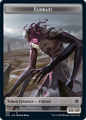 Eldrazi // Soldier Double-Sided Token [Starter Commander Decks] | Clutch Gaming