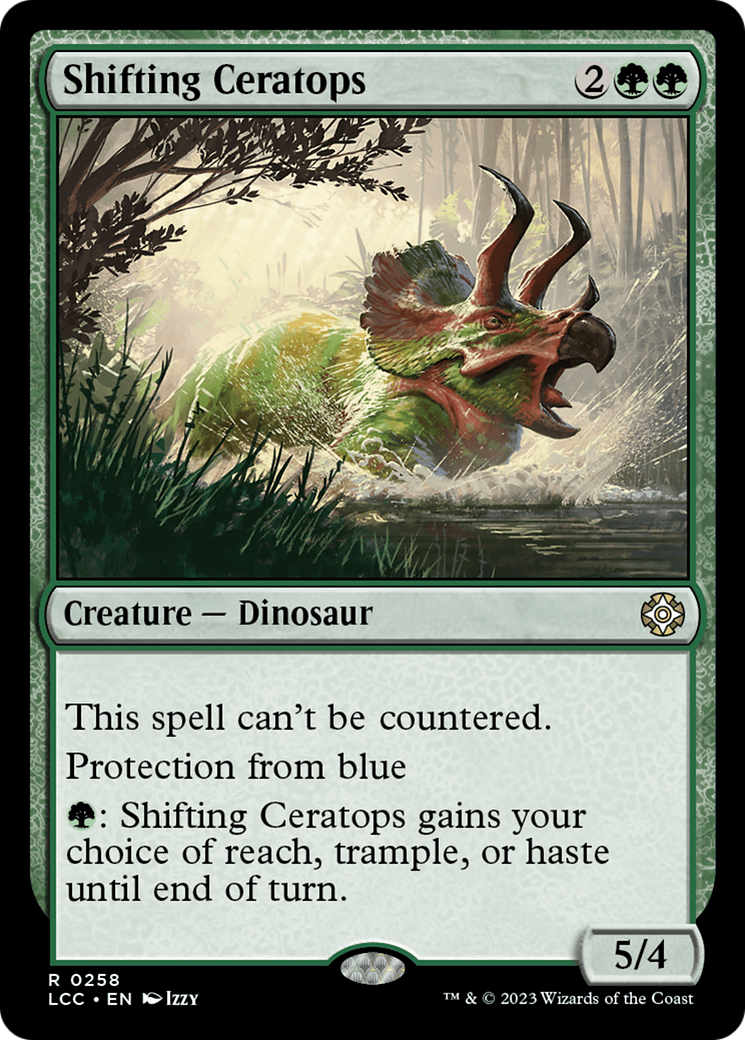 Shifting Ceratops [The Lost Caverns of Ixalan Commander] | Clutch Gaming
