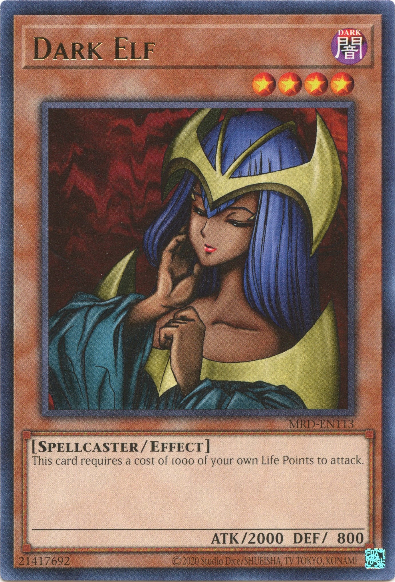 Dark Elf (25th Anniversary) [MRD-EN113] Rare | Clutch Gaming