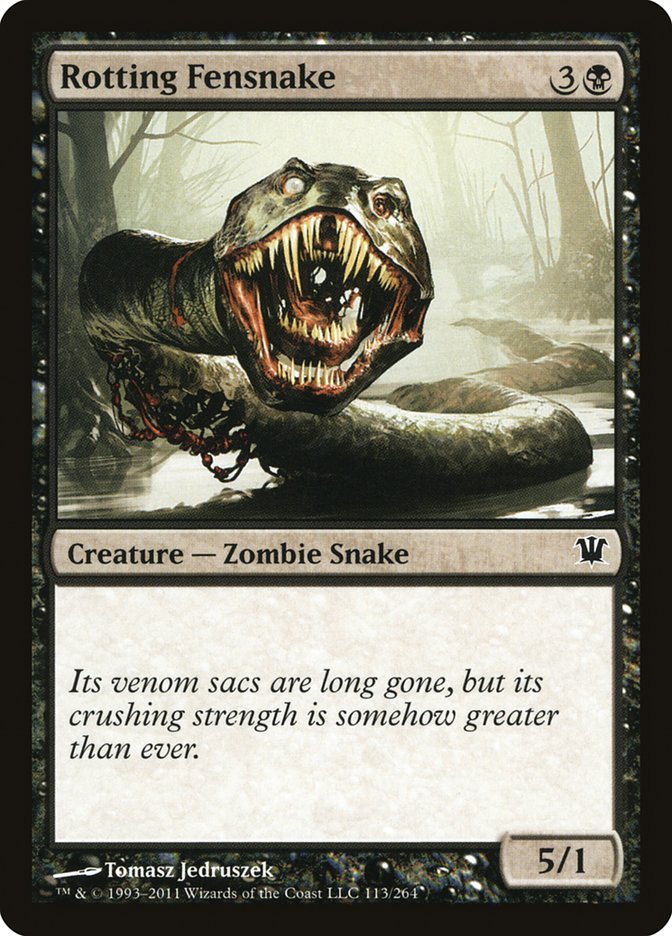 Rotting Fensnake [Innistrad] | Clutch Gaming