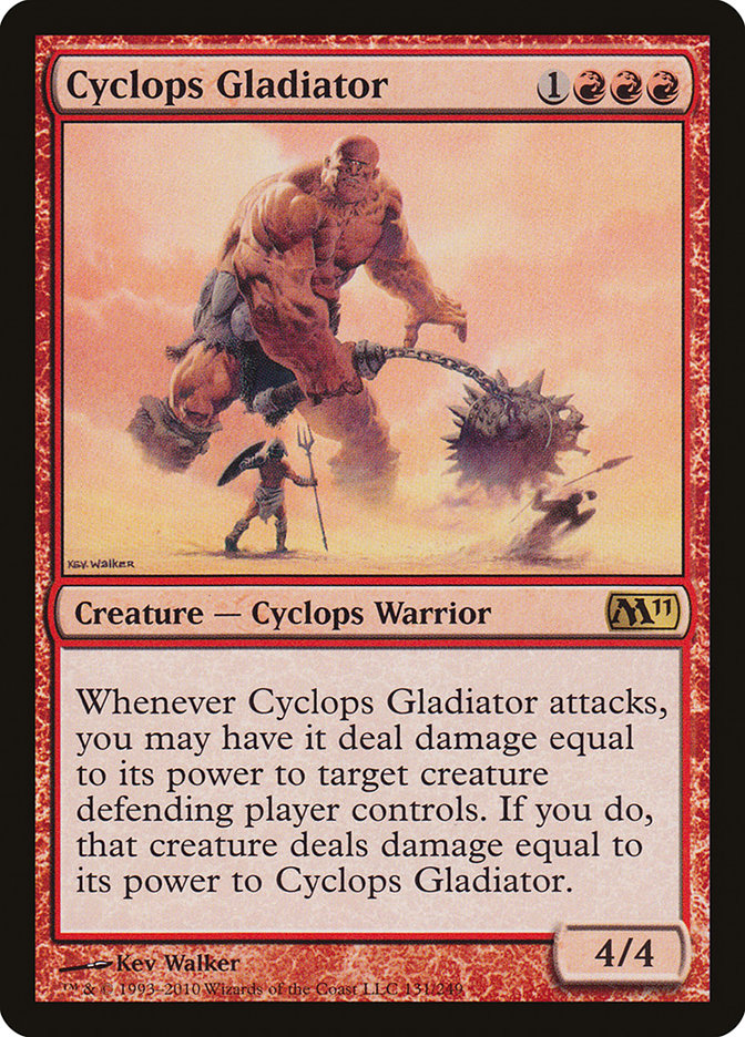 Cyclops Gladiator [Magic 2011] | Clutch Gaming