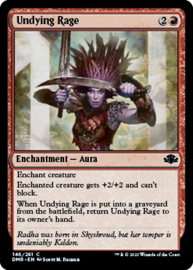 Undying Rage [Dominaria Remastered] | Clutch Gaming