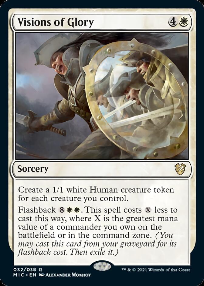 Visions of Glory [Innistrad: Midnight Hunt Commander] | Clutch Gaming