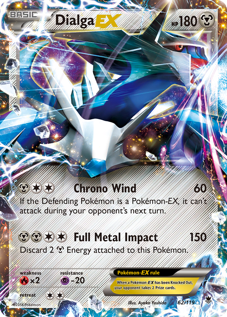 Dialga EX (62/119) [XY: Phantom Forces] | Clutch Gaming