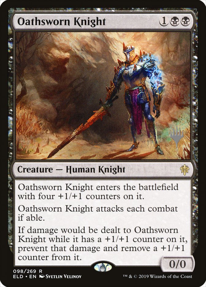 Oathsworn Knight (Promo Pack) [Throne of Eldraine Promos] | Clutch Gaming