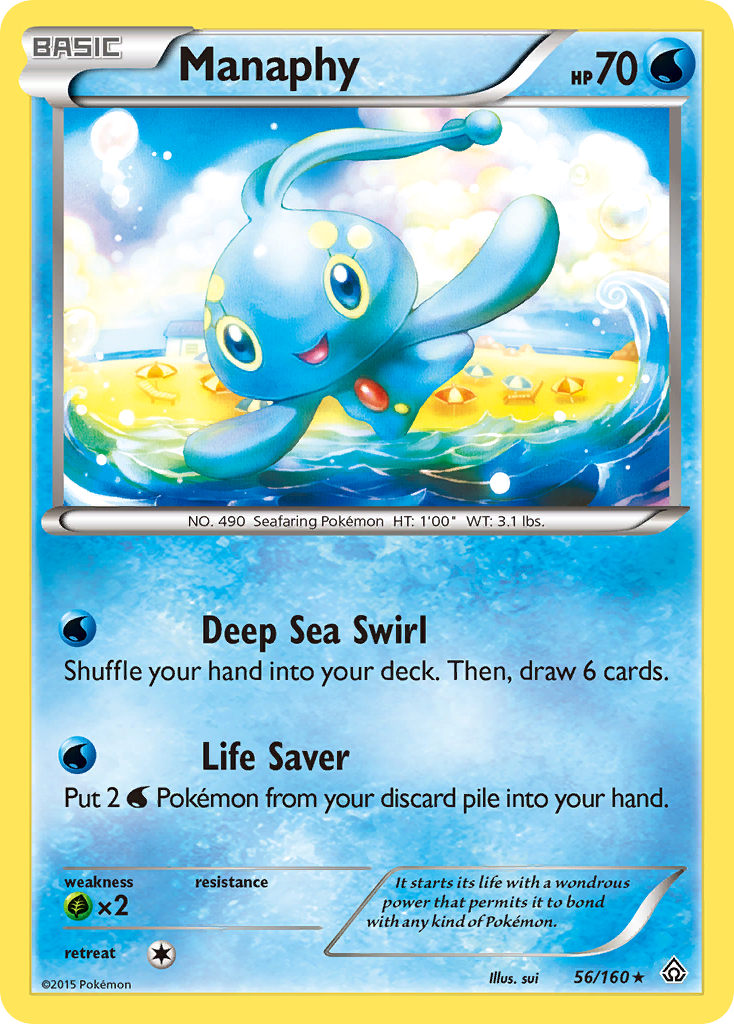 Manaphy (56/160) [XY: Primal Clash] | Clutch Gaming