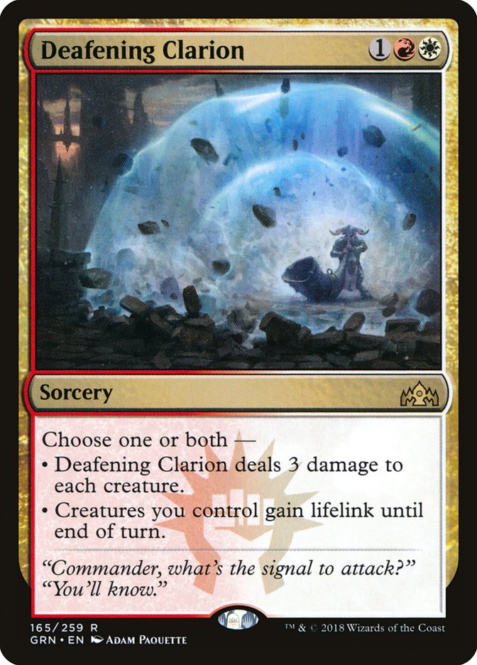 Deafening Clarion [Guilds of Ravnica] | Clutch Gaming