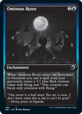 Ominous Roost [Innistrad: Double Feature] | Clutch Gaming
