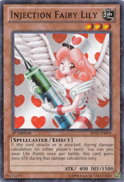 Injection Fairy Lily [BP01-EN004] Starfoil Rare | Clutch Gaming