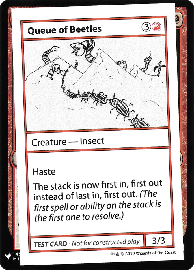 Queue of Beetles [Mystery Booster Playtest Cards] | Clutch Gaming