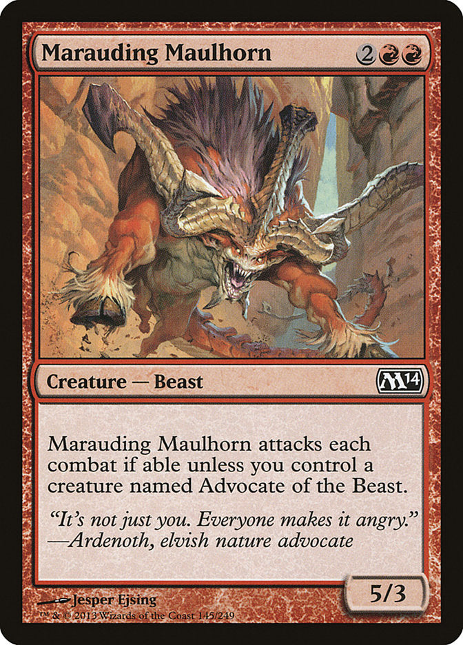 Marauding Maulhorn [Magic 2014] | Clutch Gaming