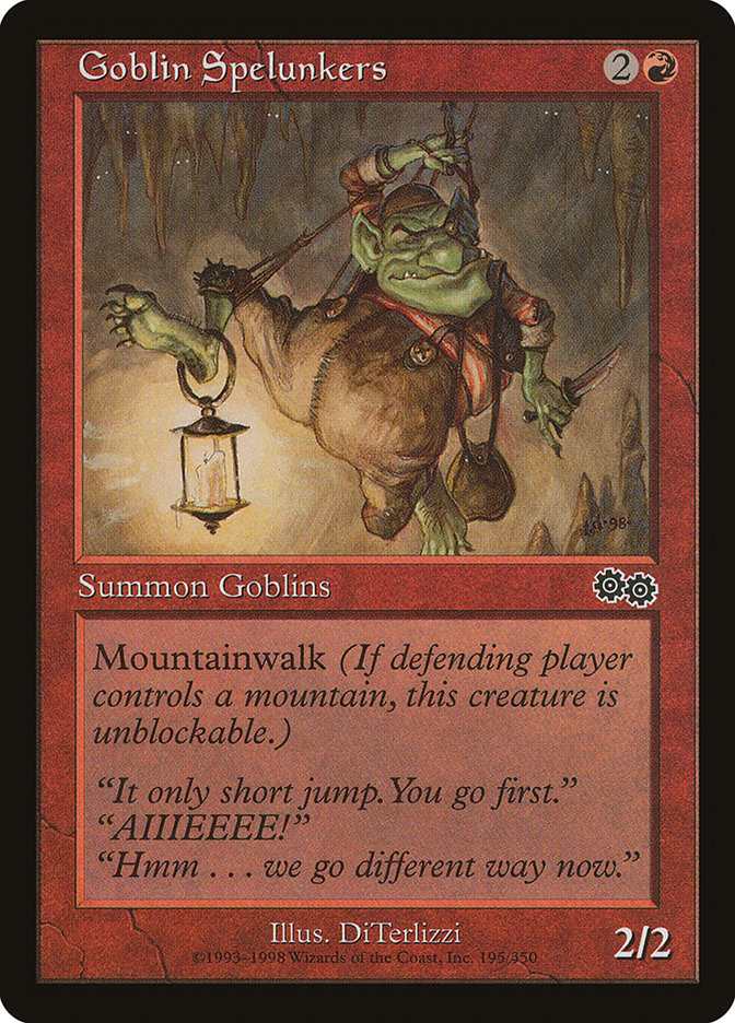 Goblin Spelunkers [Urza's Saga] | Clutch Gaming