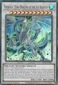 Trishula, Zero Dragon of the Ice Barrier [SDFC-EN041] Ultra Rare | Clutch Gaming