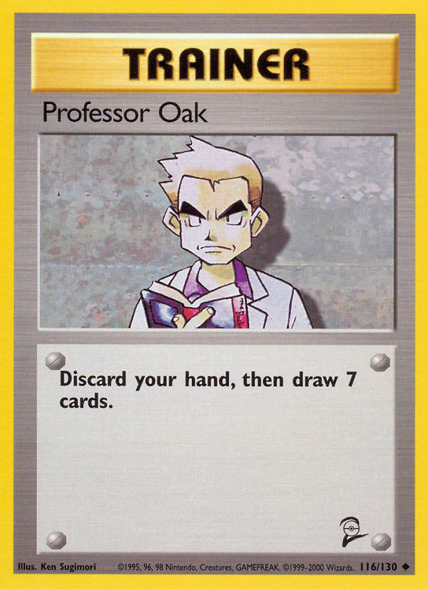 Professor Oak (116/130) [Base Set 2] | Clutch Gaming