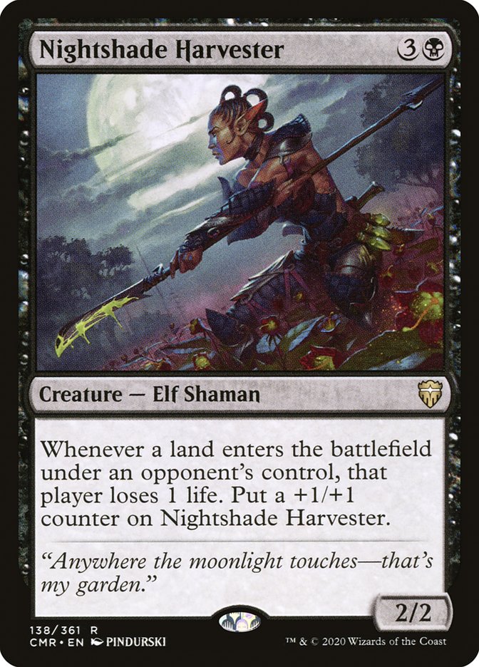 Nightshade Harvester [Commander Legends] | Clutch Gaming