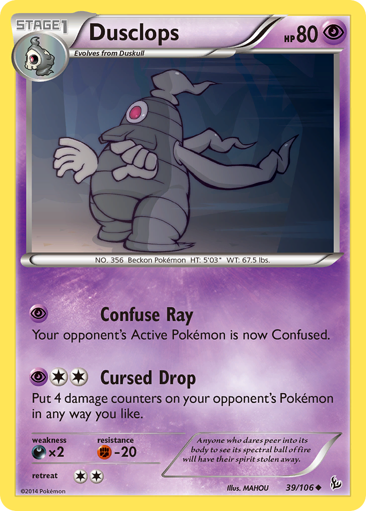 Dusclops (39/106) [XY: Flashfire] | Clutch Gaming