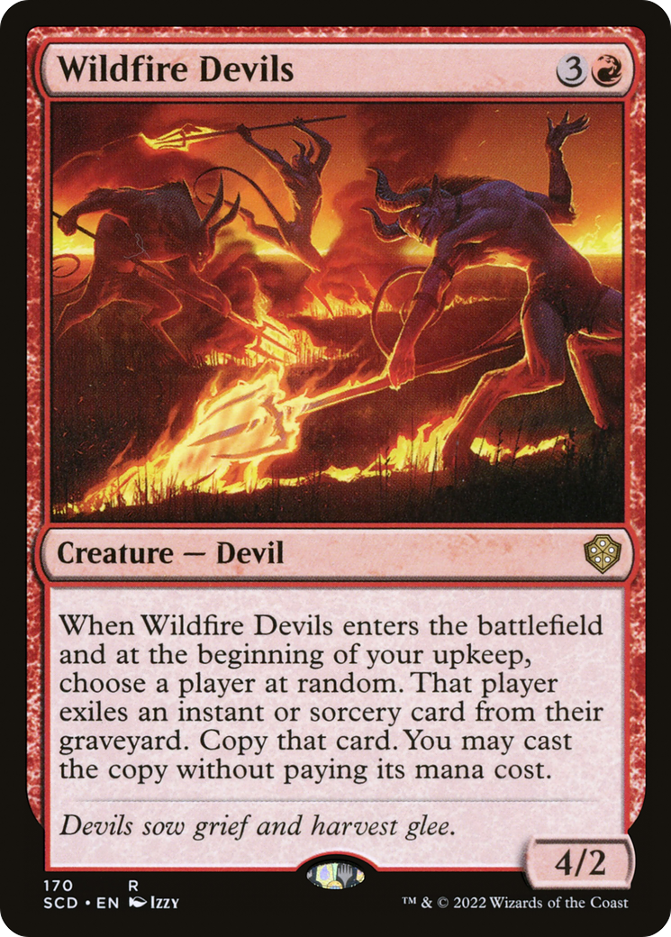 Wildfire Devils [Starter Commander Decks] | Clutch Gaming