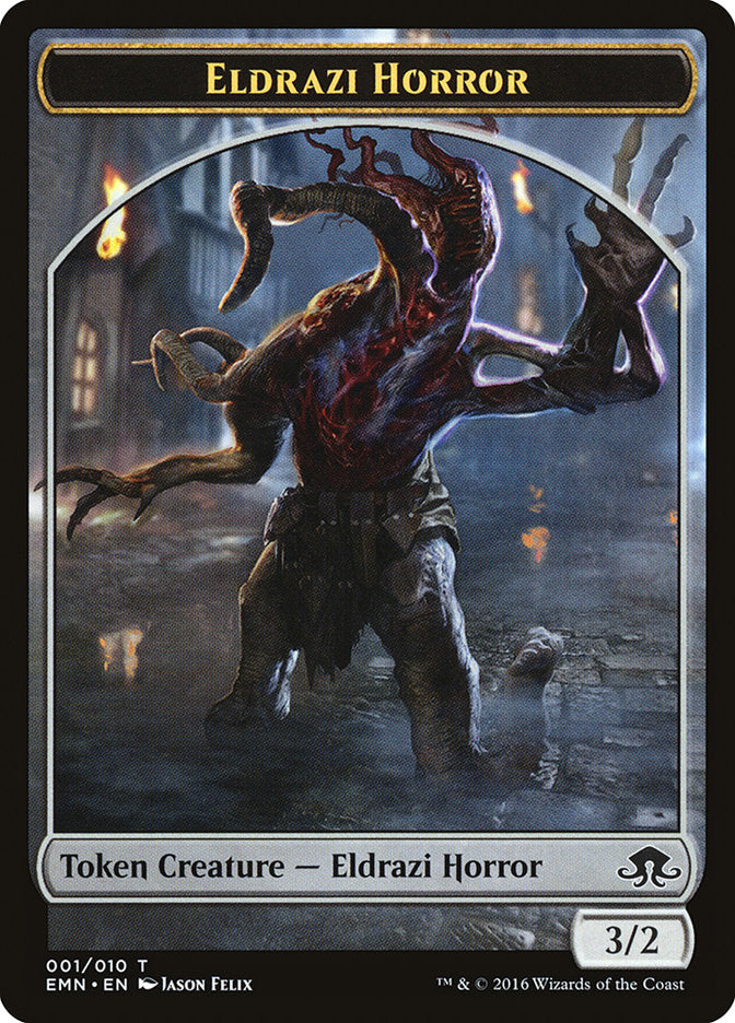 Eldrazi Horror Token [Eldritch Moon Tokens] | Clutch Gaming