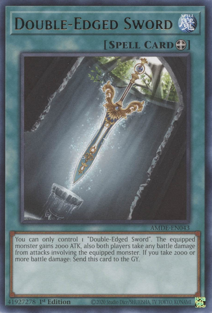 Double-Edged Sword [AMDE-EN043] Rare | Clutch Gaming