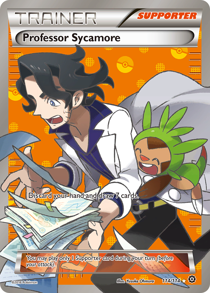 Professor Sycamore (114/114) [XY: Steam Siege] | Clutch Gaming