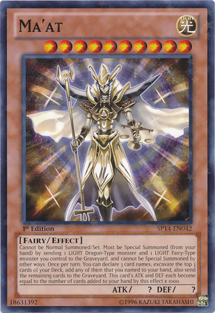 Ma'at [SP14-EN042] Starfoil Rare | Clutch Gaming