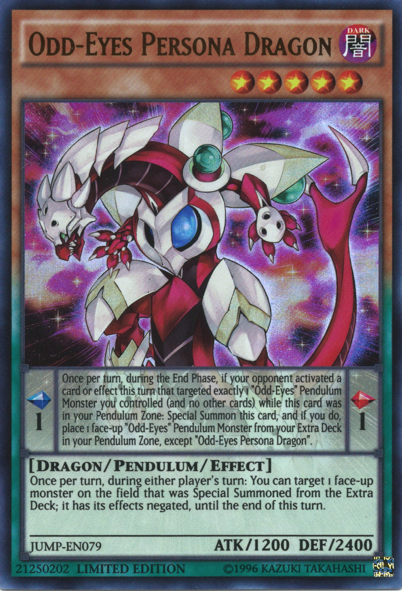 Odd-Eyes Persona Dragon [JUMP-EN079] Ultra Rare | Clutch Gaming