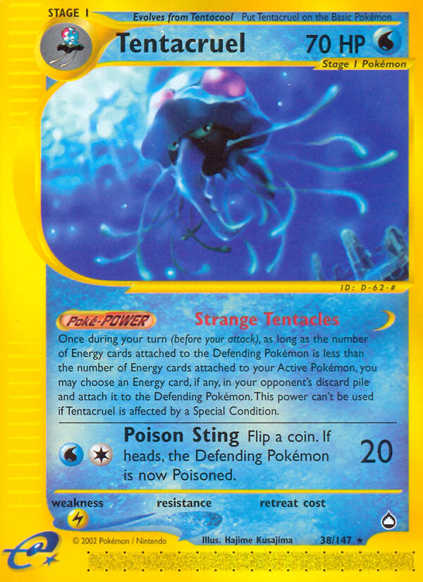 Tentacruel (38/147) [Aquapolis] | Clutch Gaming