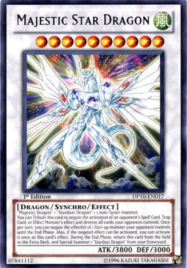 Majestic Star Dragon [DP10-EN017] Rare | Clutch Gaming