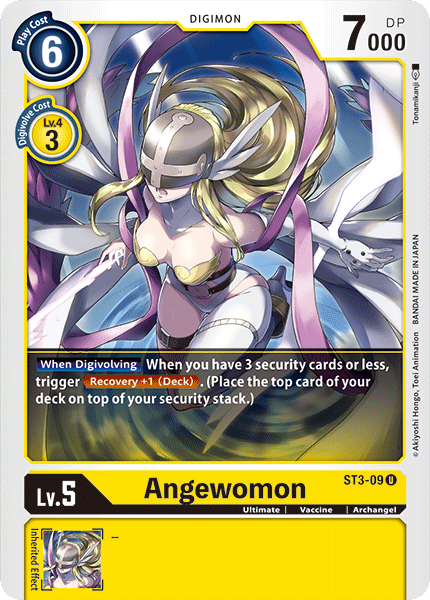 Angewomon [ST3-09] [Starter Deck: Heaven's Yellow] | Clutch Gaming