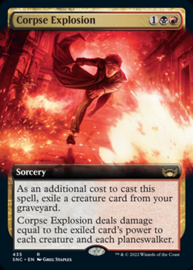 Corpse Explosion (Extended Art) [Streets of New Capenna] | Clutch Gaming