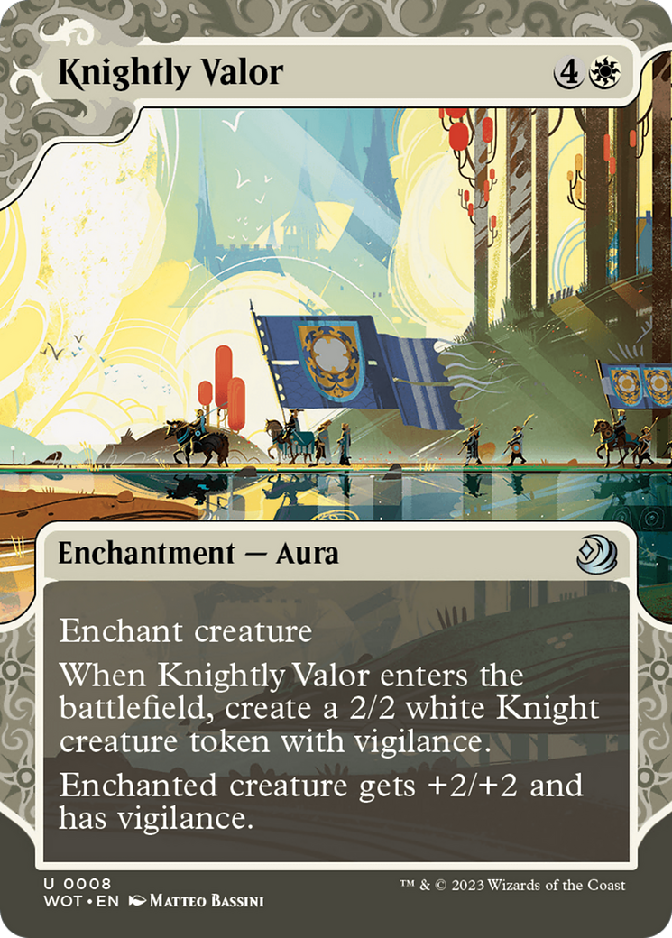 Knightly Valor [Wilds of Eldraine: Enchanting Tales] | Clutch Gaming