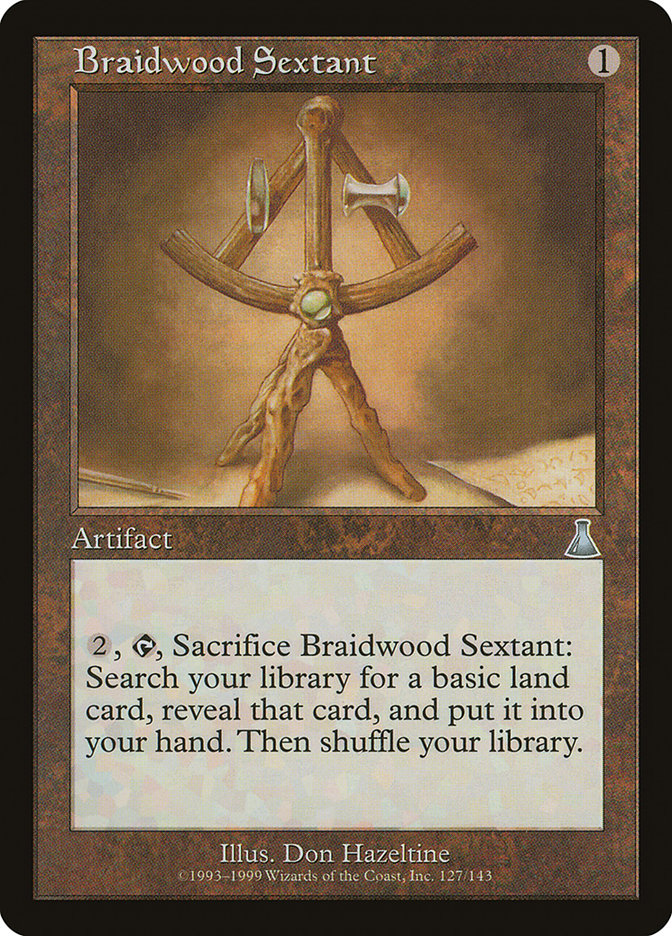 Braidwood Sextant [Urza's Destiny] | Clutch Gaming