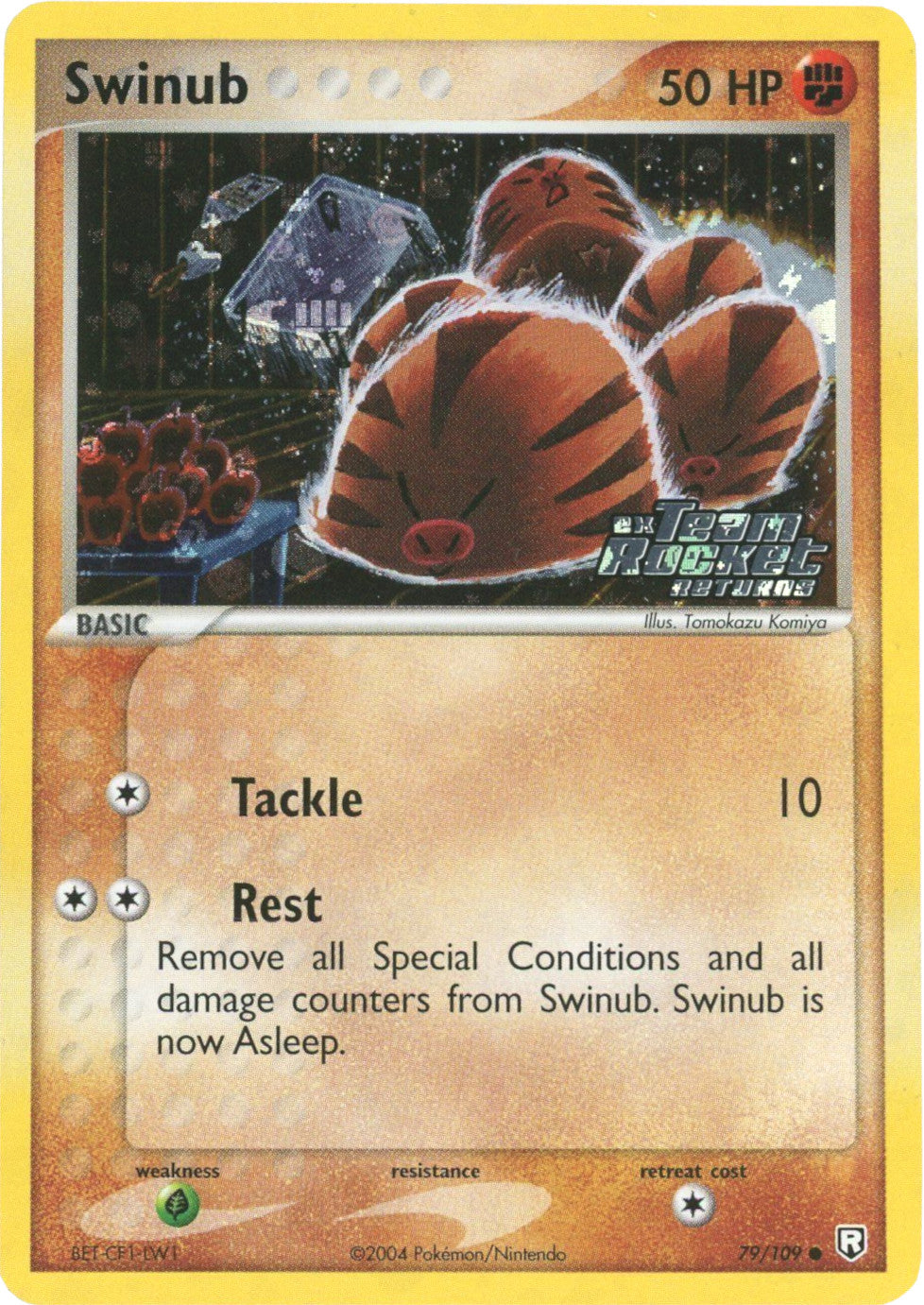 Swinub (79/109) (Stamped) [EX: Team Rocket Returns] | Clutch Gaming