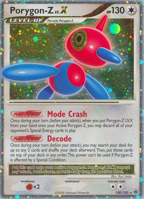 Porygon-Z LV.X (100/100) [Diamond & Pearl: Majestic Dawn] | Clutch Gaming