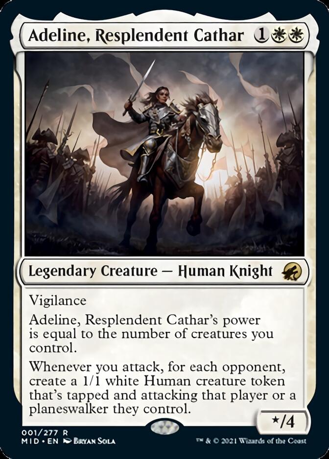 Adeline, Resplendent Cathar [Innistrad: Midnight Hunt] | Clutch Gaming