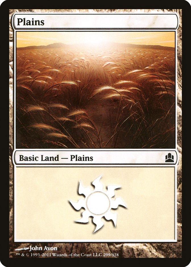 Plains (299) [Commander 2011] | Clutch Gaming