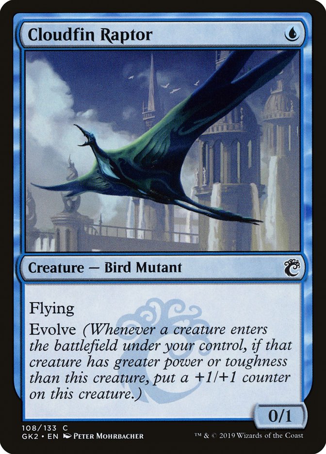 Cloudfin Raptor [Ravnica Allegiance Guild Kit] | Clutch Gaming