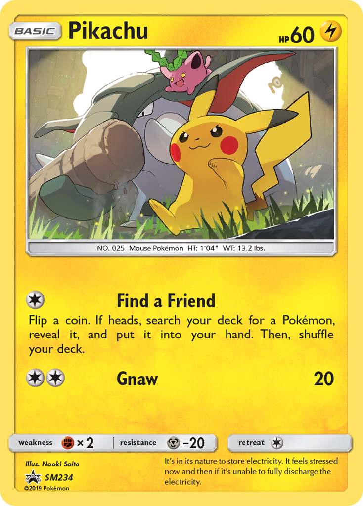 Pikachu (SM234) [Sun & Moon: Black Star Promos] | Clutch Gaming